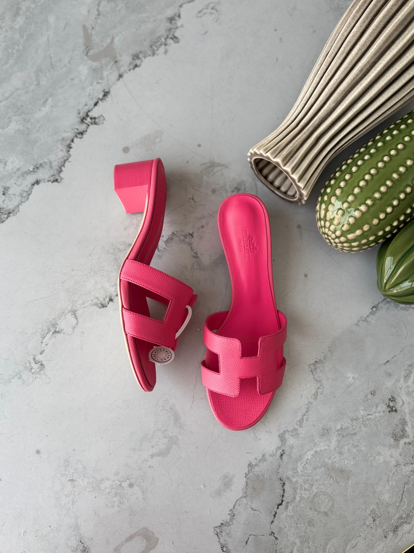 Hermes sandals heels