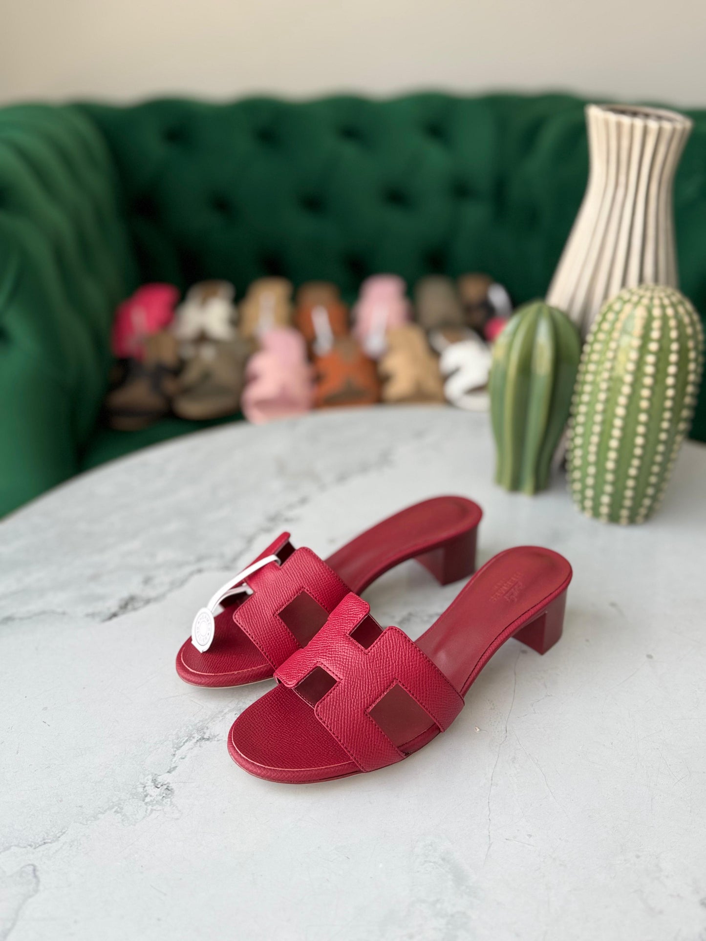 Hermes sandals heels