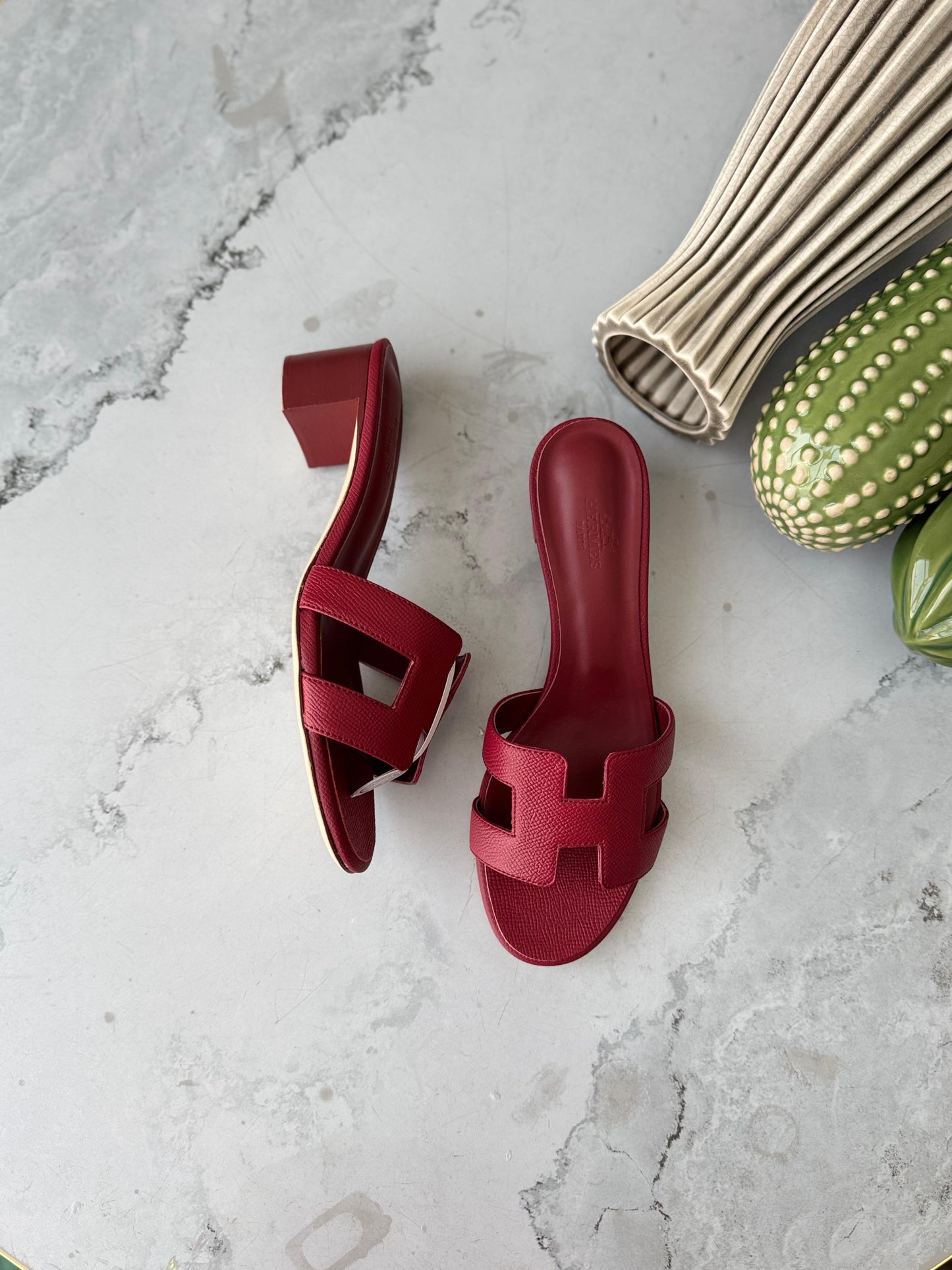 Hermes sandals heels