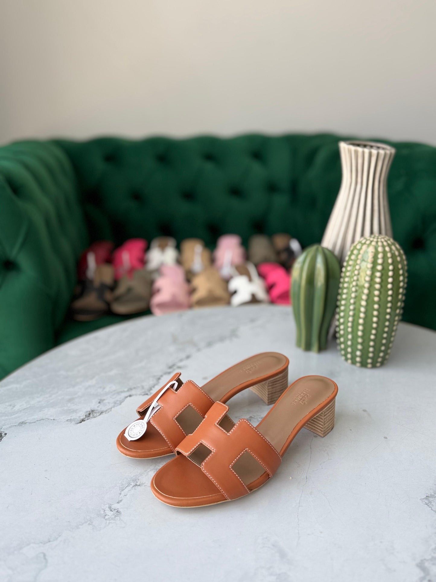 Hermes sandals heels