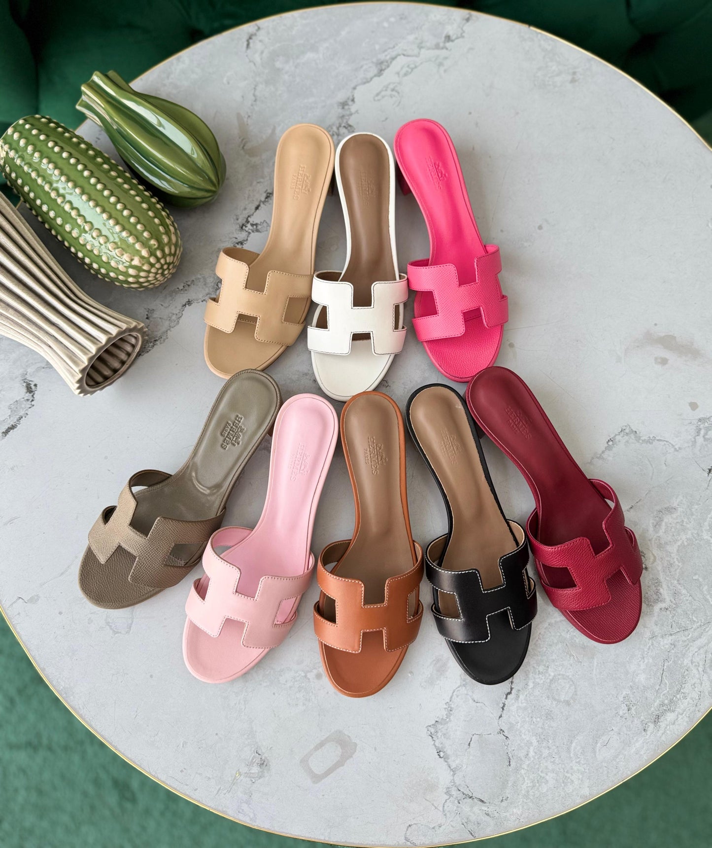 Hermes sandals heels