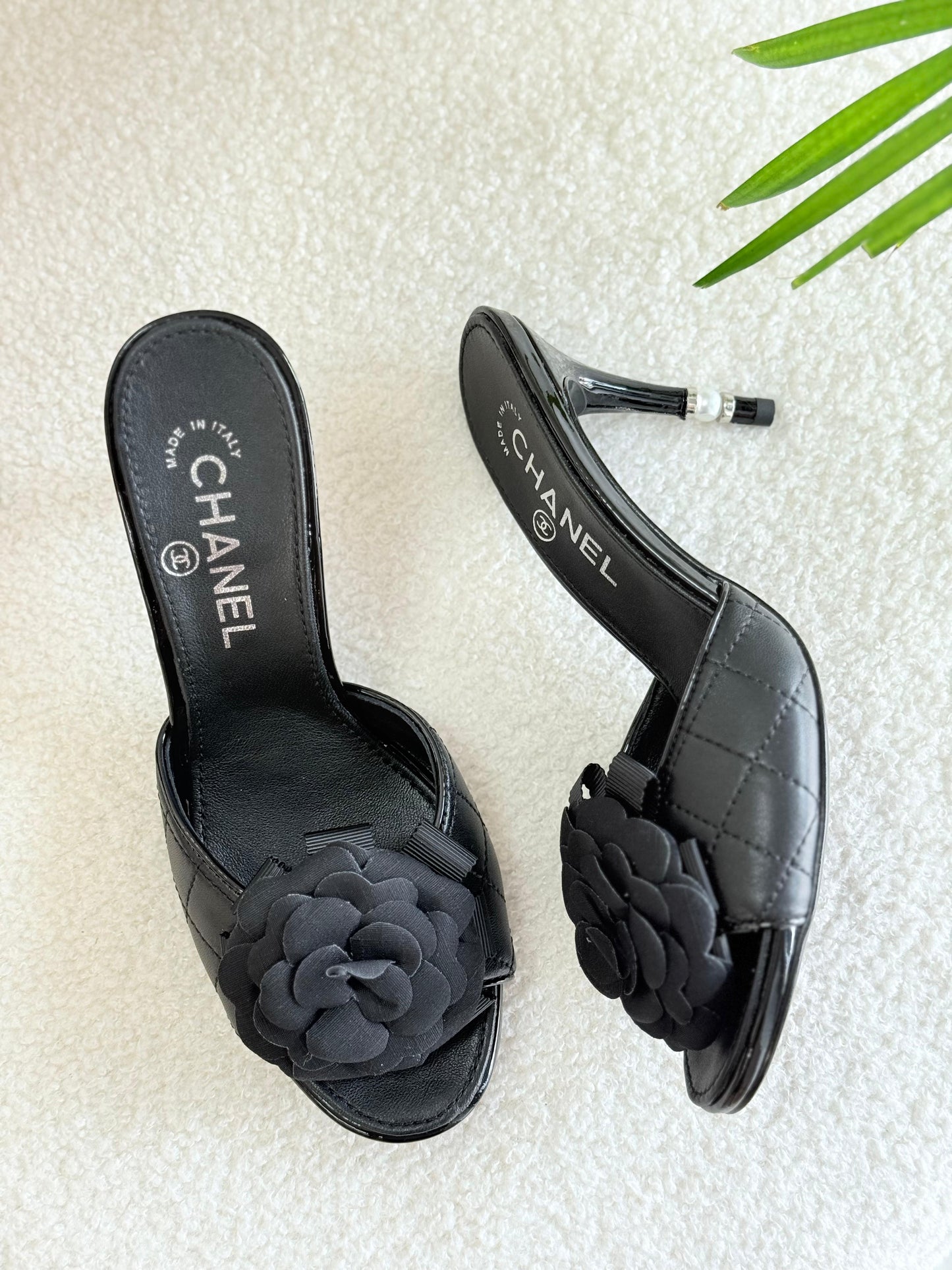 Chanel sandals heels