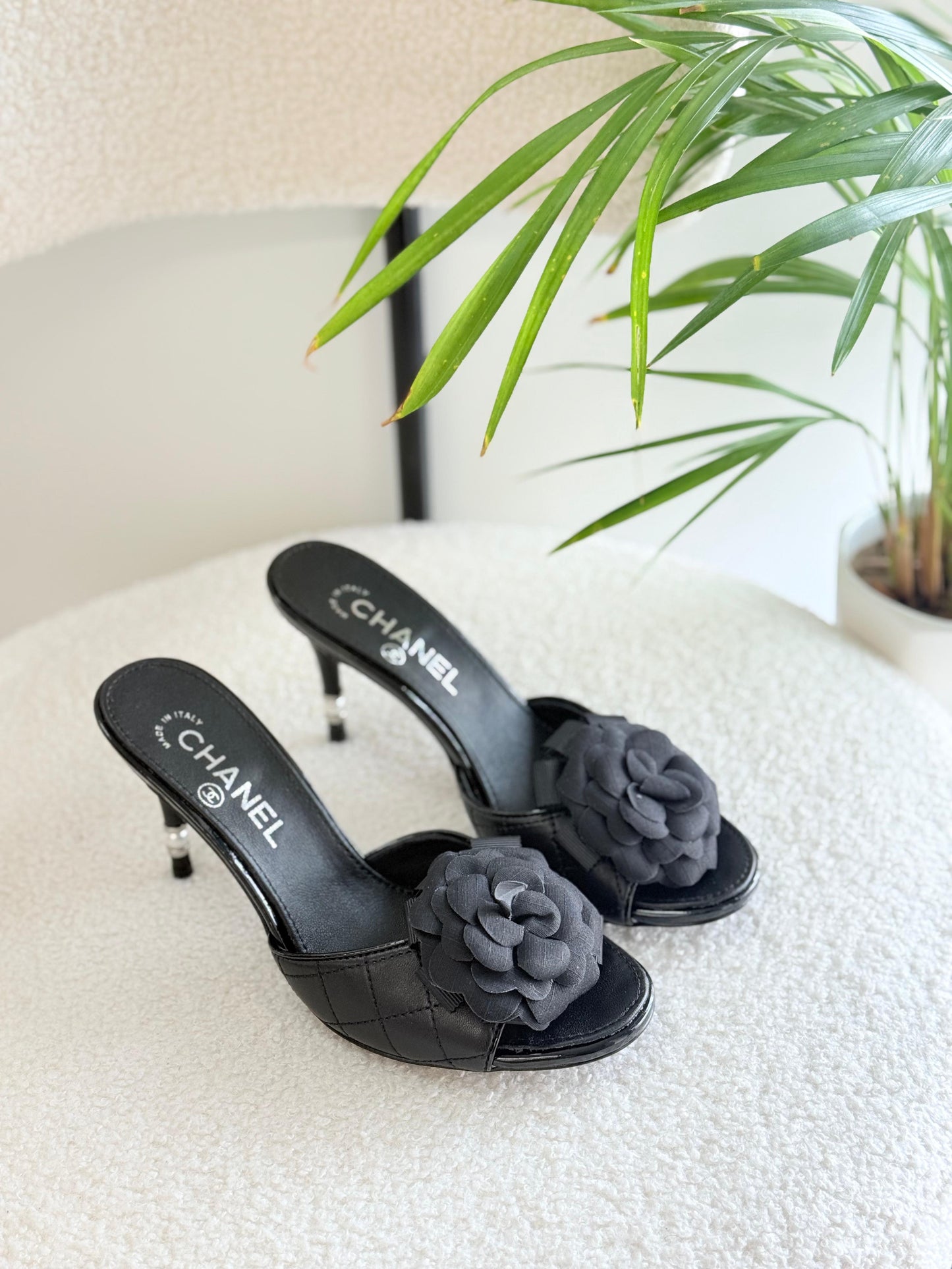 Chanel sandals heels