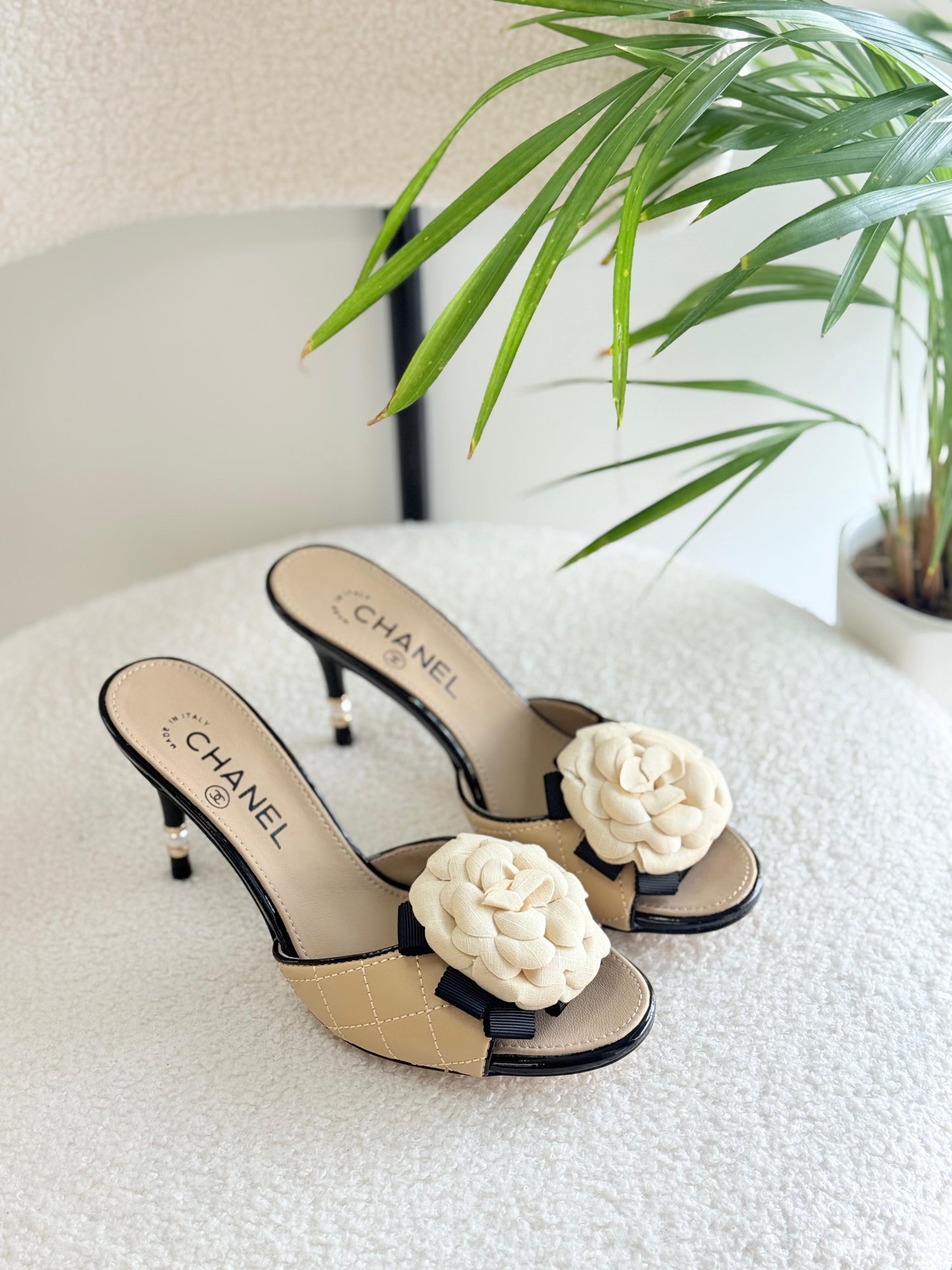 Chanel sandals heels