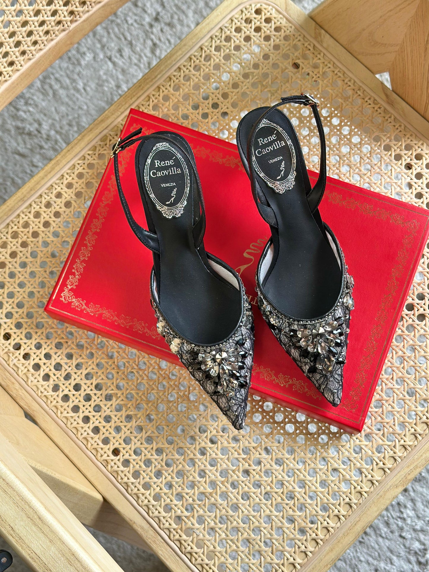 Rene caovilla heels