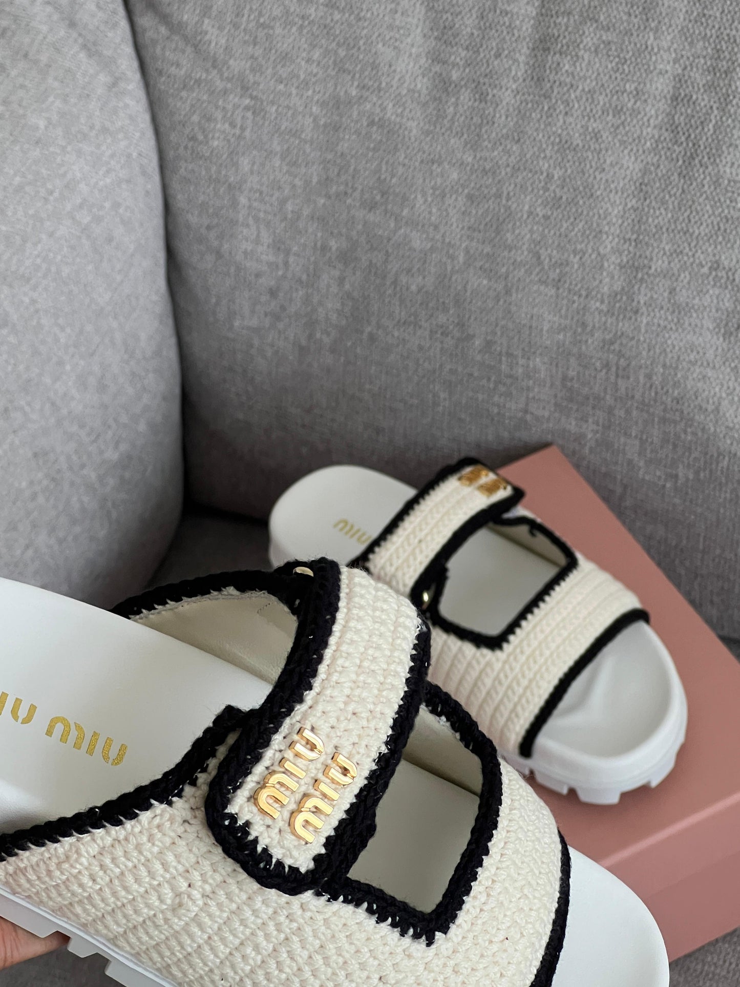 Miu miu slippers