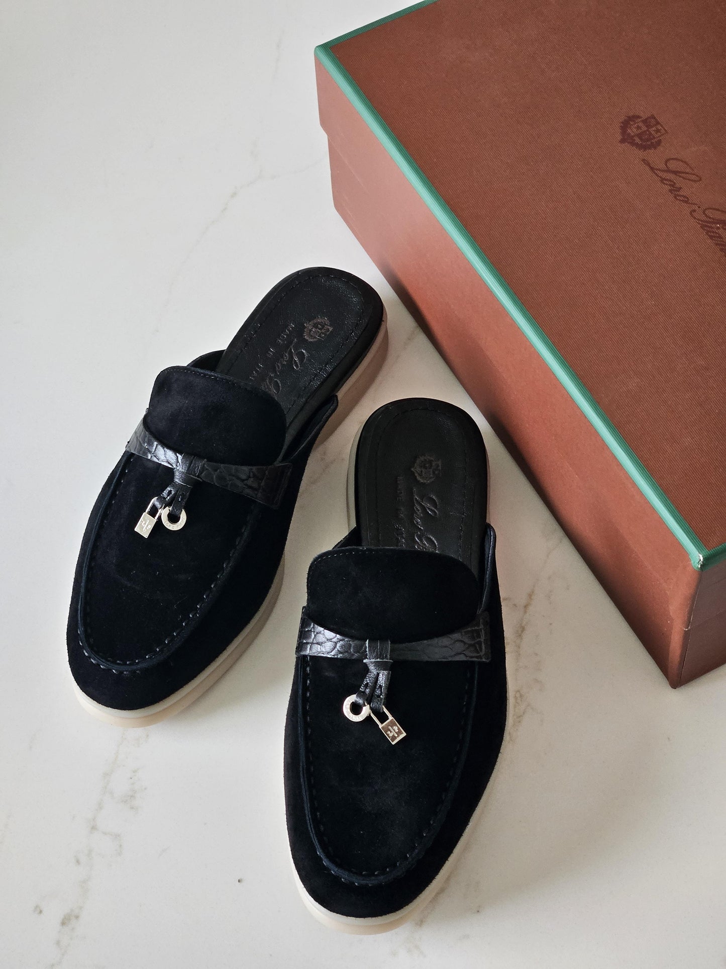 Loro piana loafers & loro piana mules