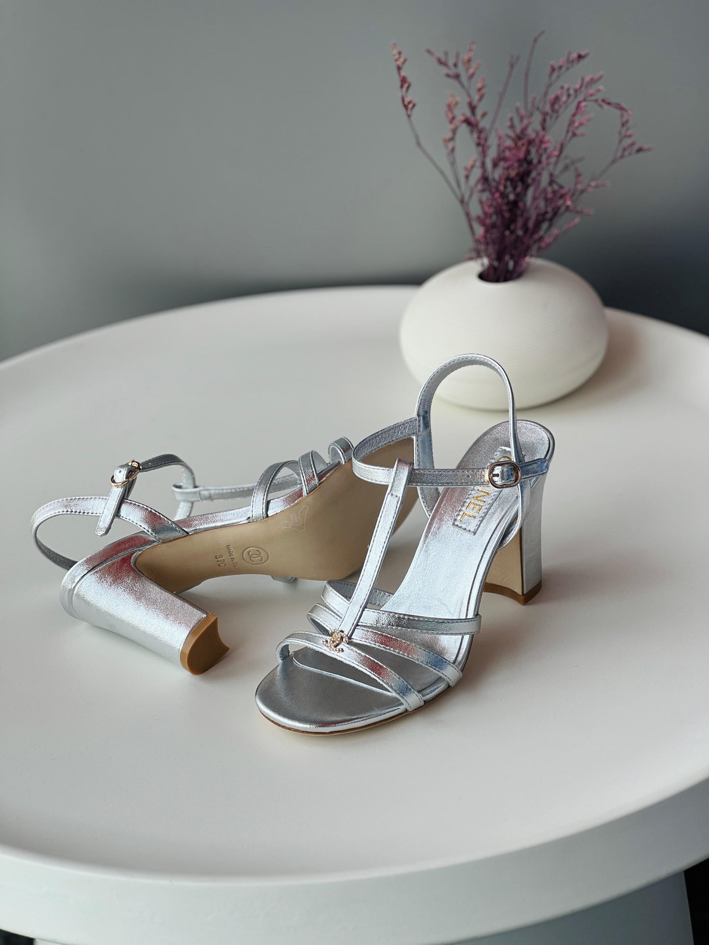 Chanel sandals heels