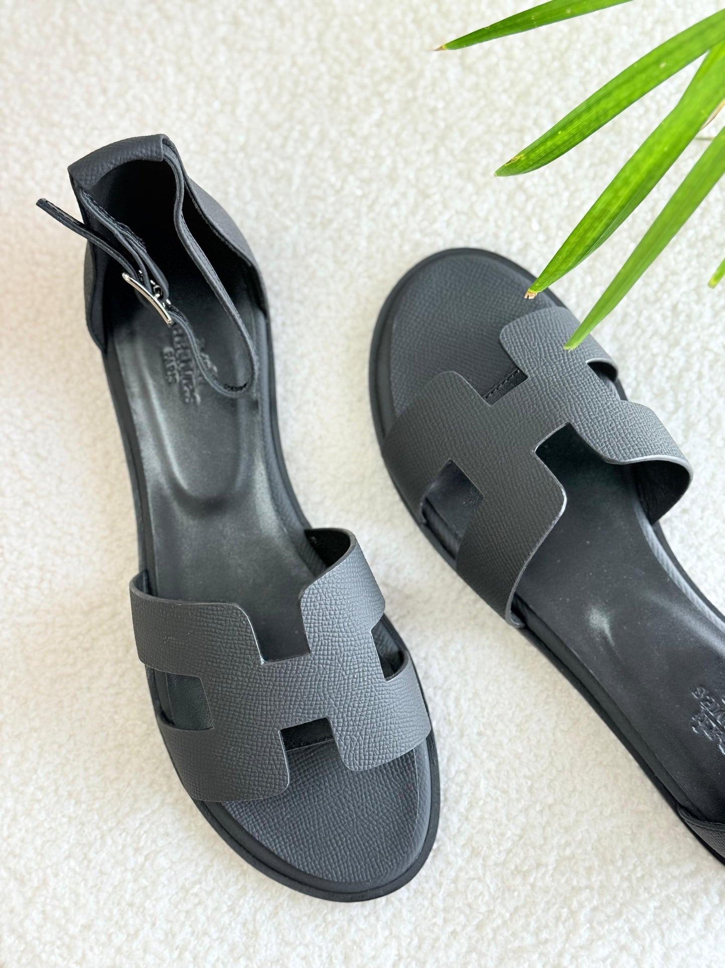 Hermes sandals.