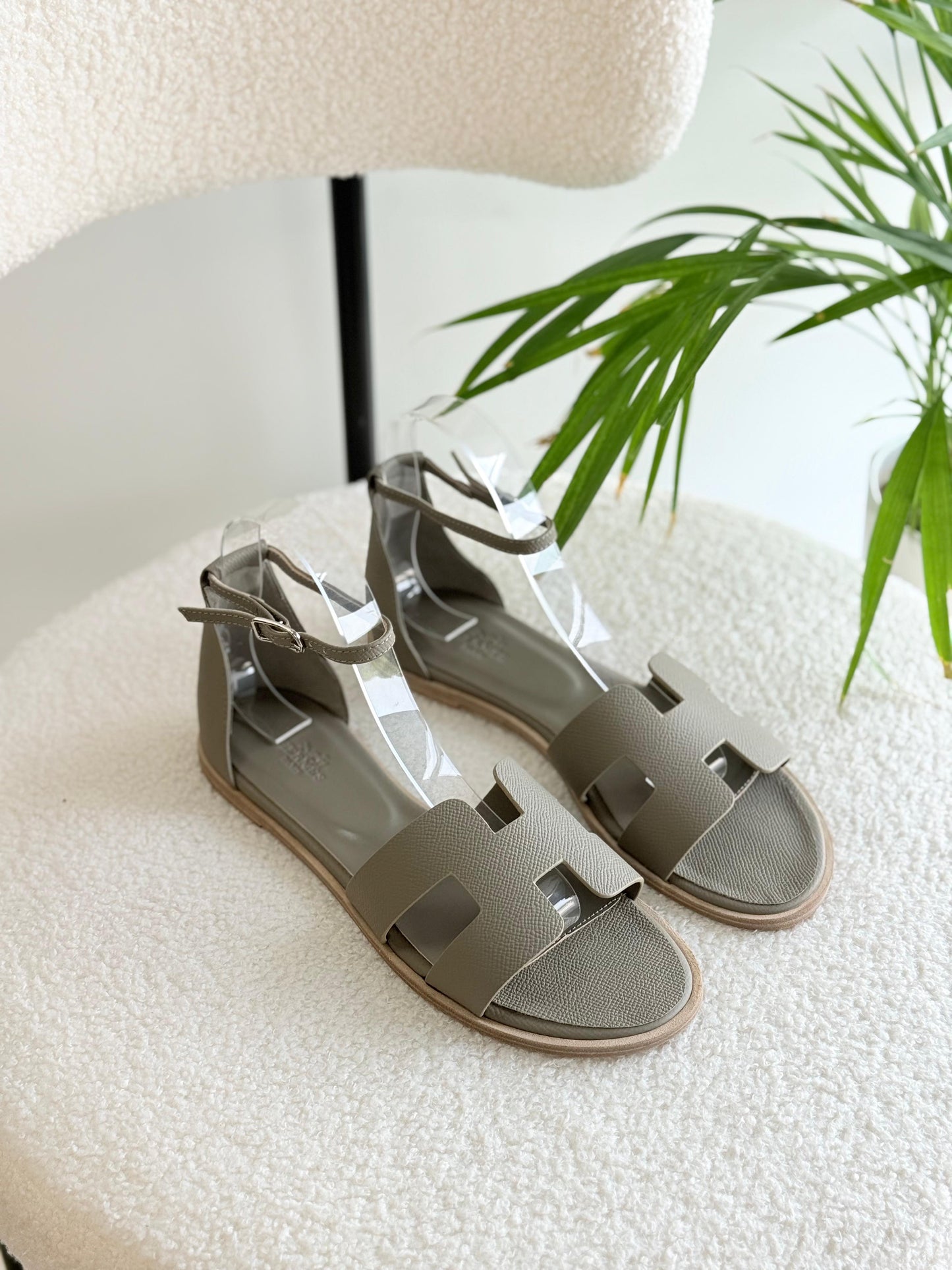 Hermes sandals.