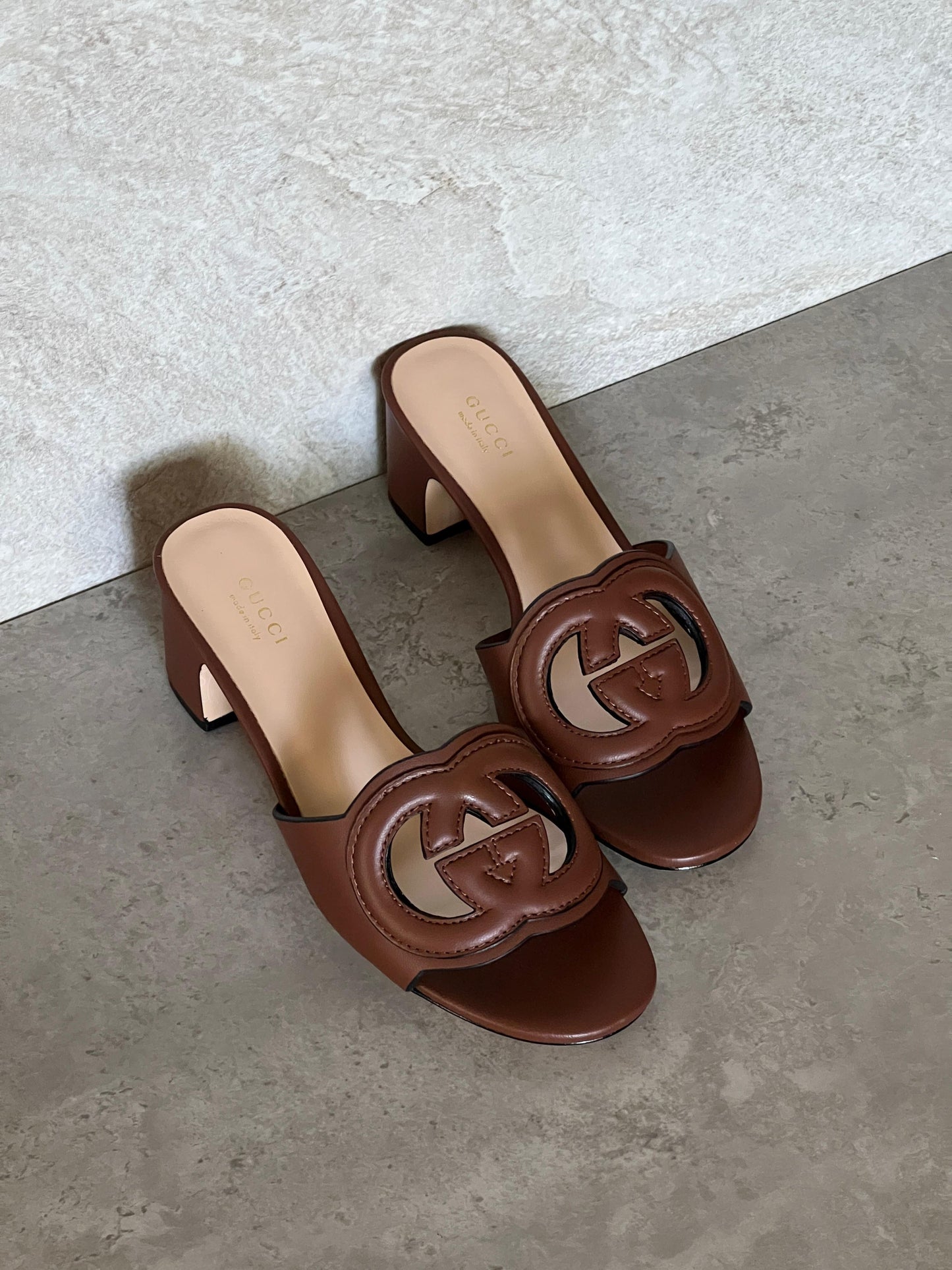 Gucci sandals heels