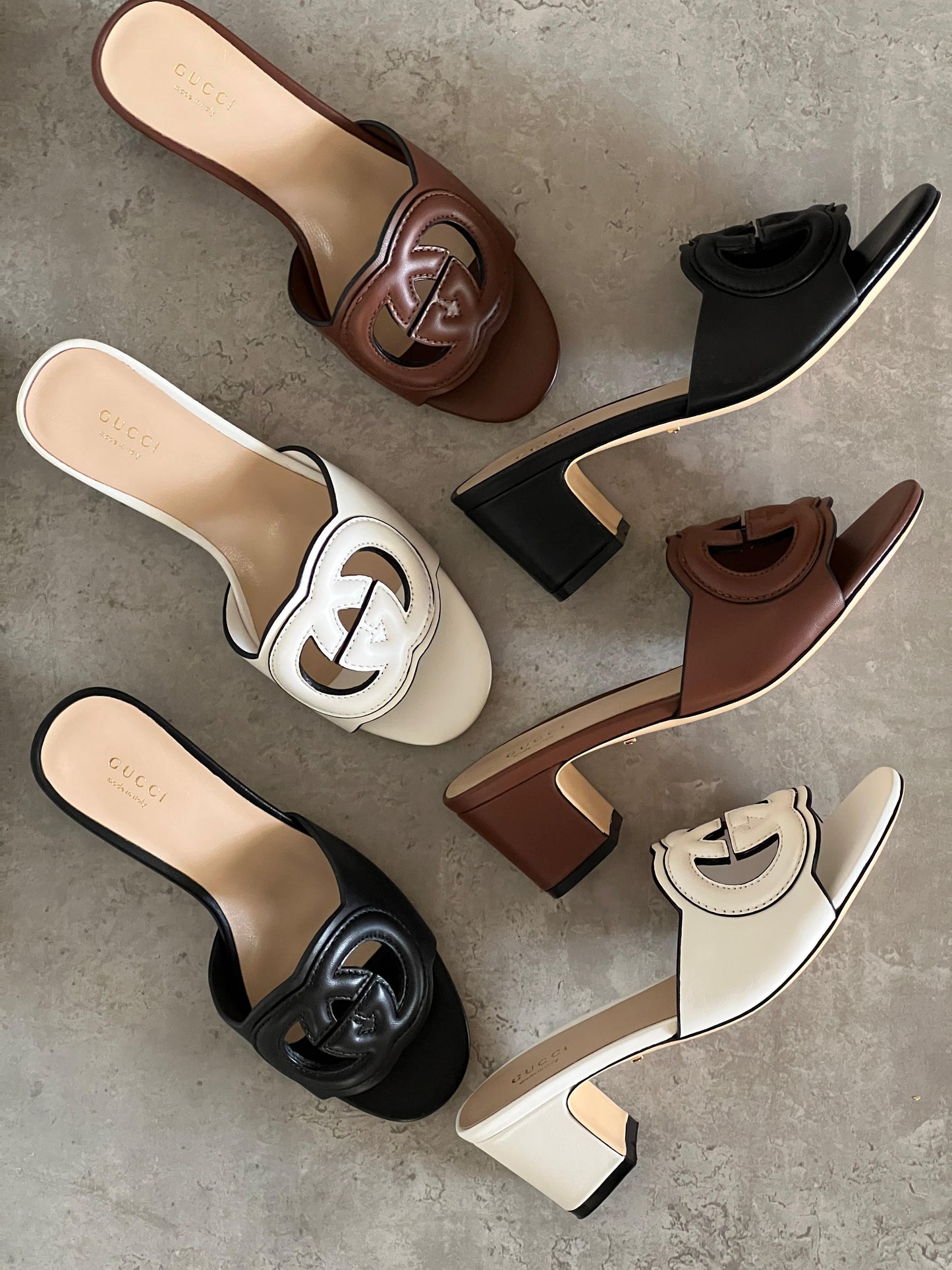 Gucci sandals heels