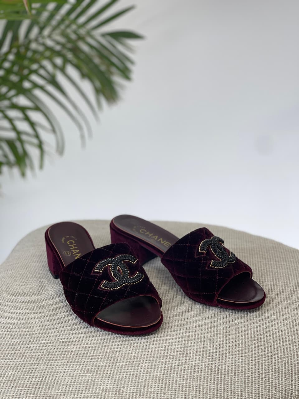 Chanel sandals heels