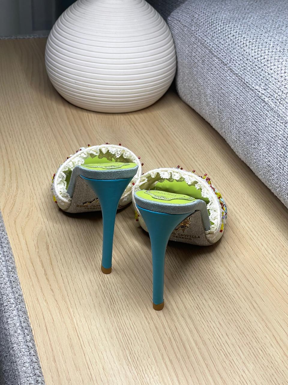 Rene caovilla sandals heels