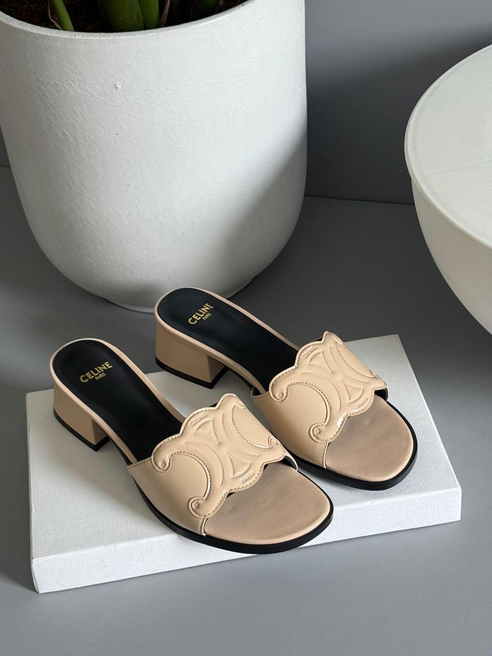 celine sandals heels