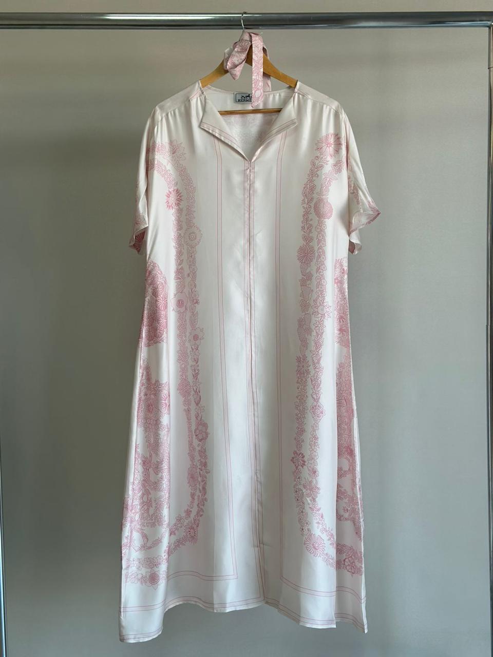 Hermes dress / abaya -silk