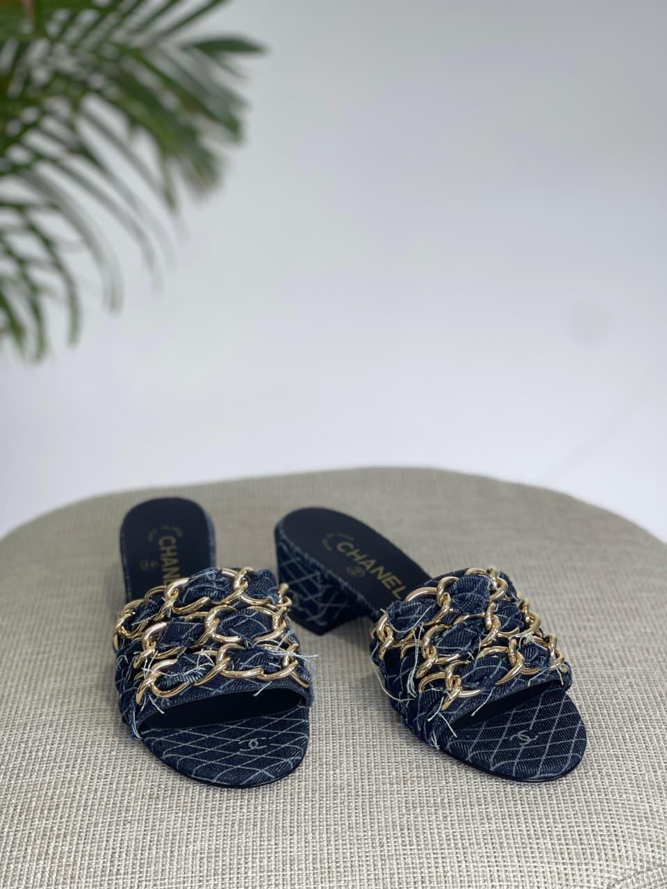 Chanel sandals heels