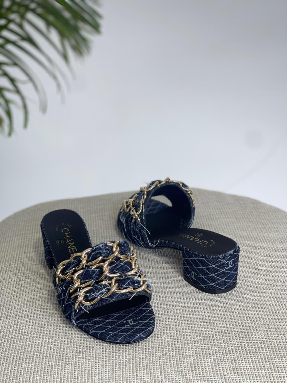 Chanel sandals heels