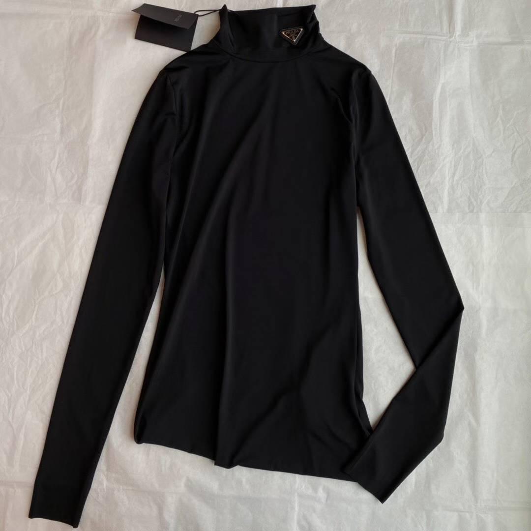 Prada tshirt -long sleeves turtleneck