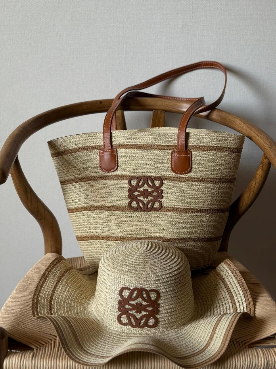 Loewe bag tote &hat- beach set