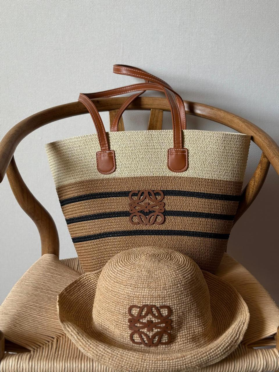 Loewe bag tote &hat- beach set