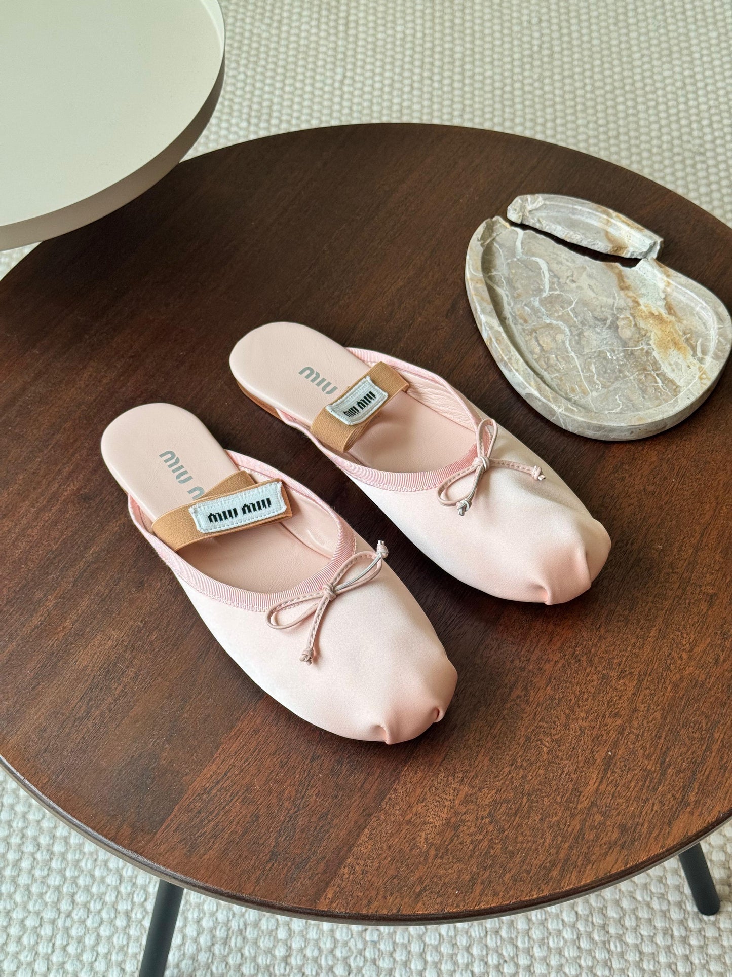 Miu miu mules ballerina