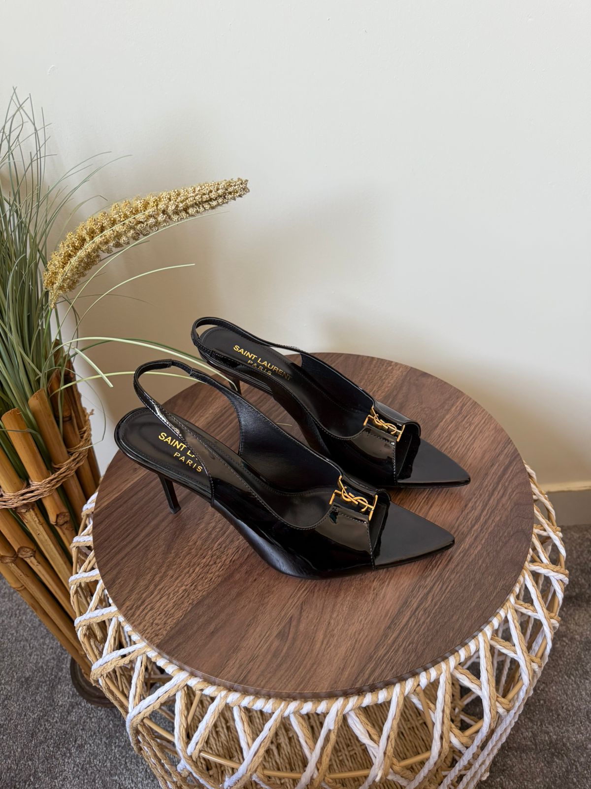 YSL sandals heels