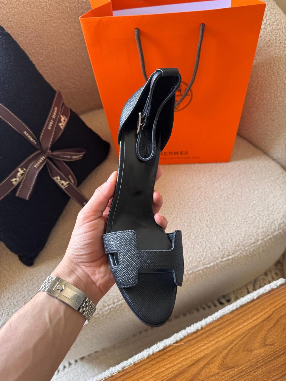 Hermes sandals heels (medium heels)