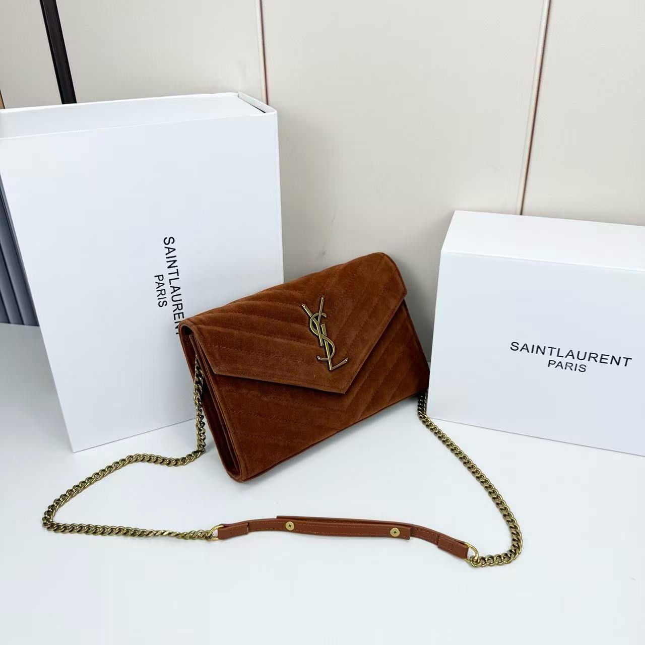 Ysl bag suede