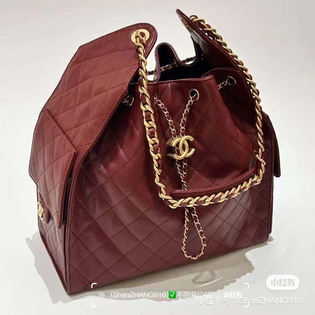 Chanel bag maroon