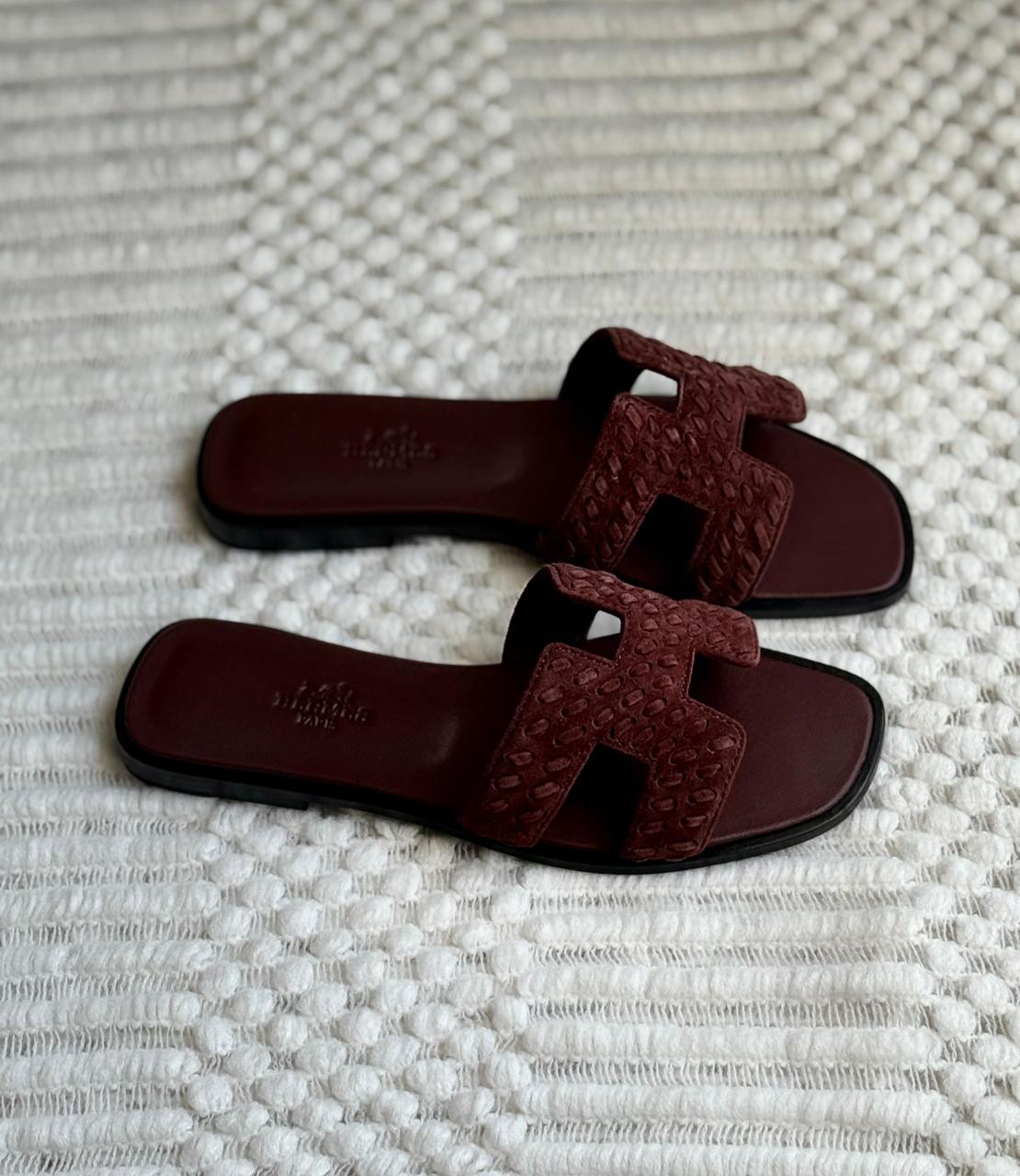 Hermes slippers