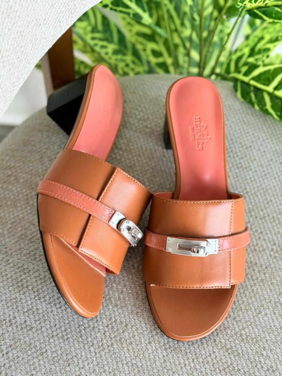 Hermes sandals heels