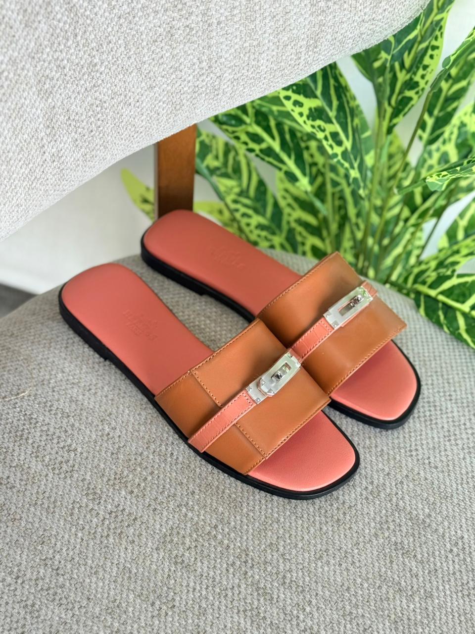 Hermes slippers