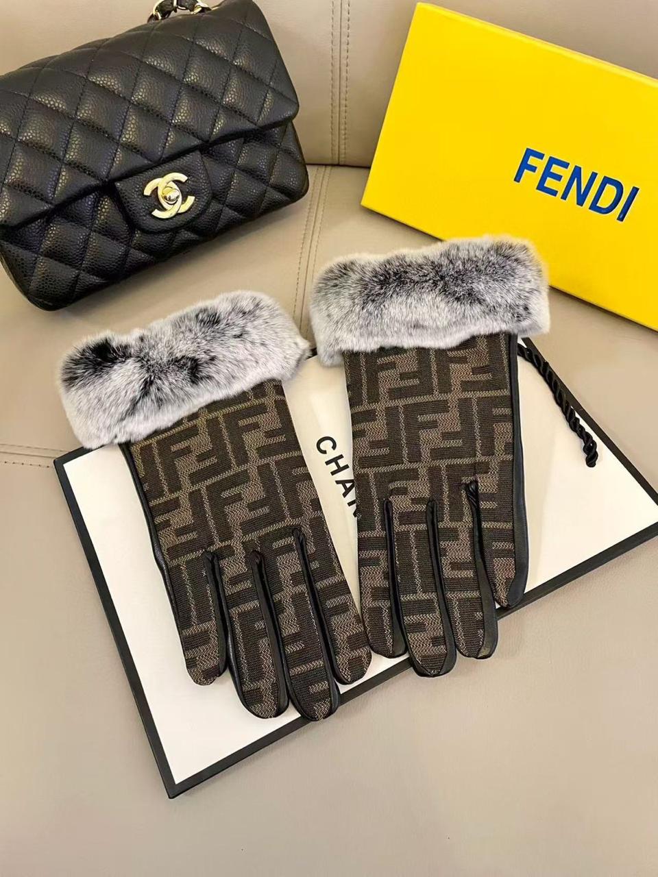 Fendi gloves