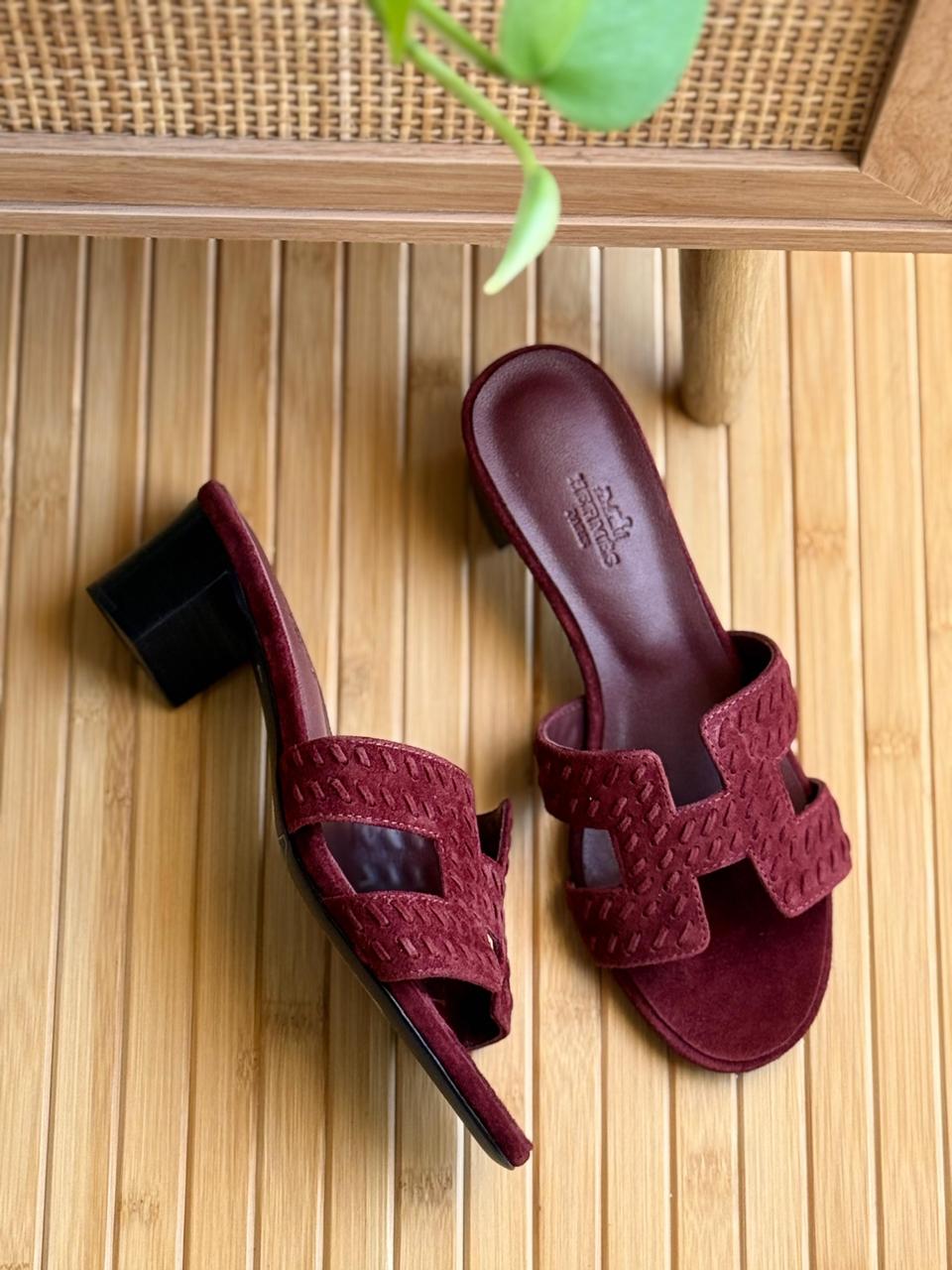 Hermes sandals heels