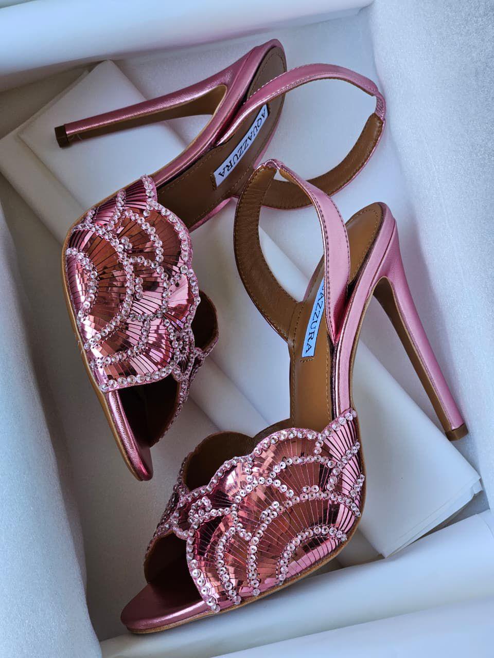 Aquazurra sandals heels