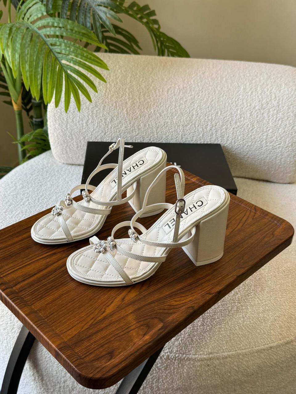 Chanel sandals heels