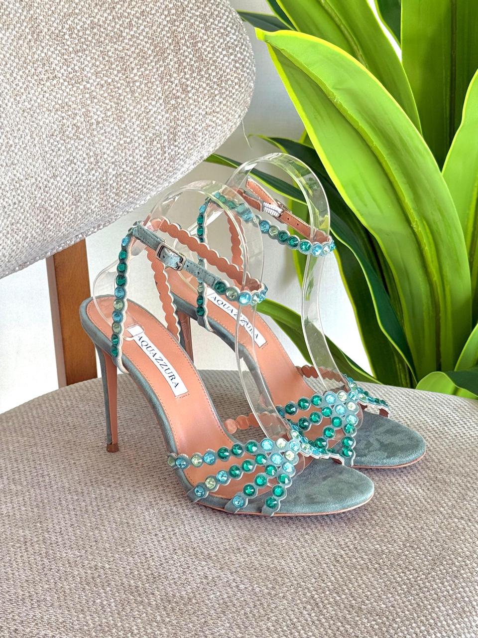Aquazurra sandals heels