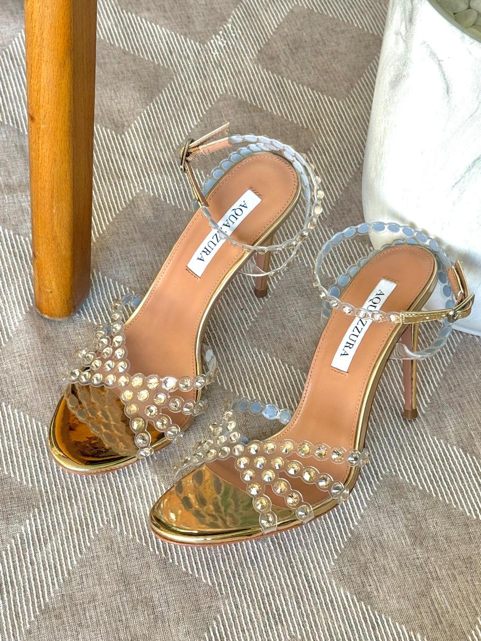 Aquazurra sandals heels