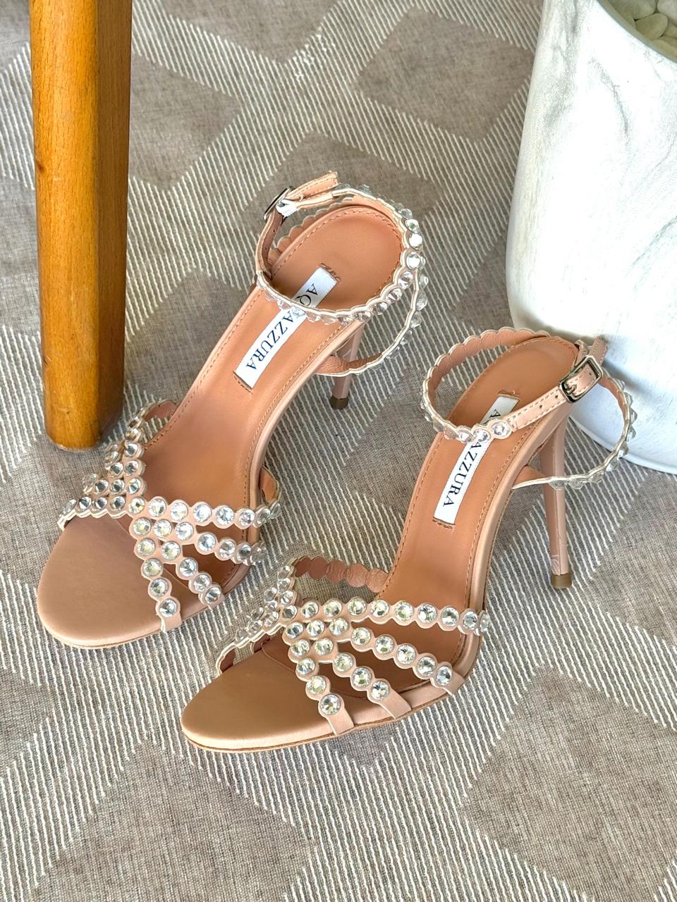 Aquazurra sandals heels
