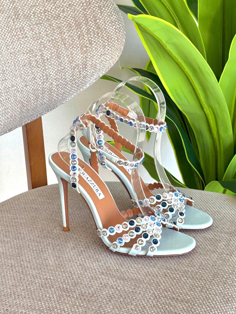 Aquazurra sandals heels