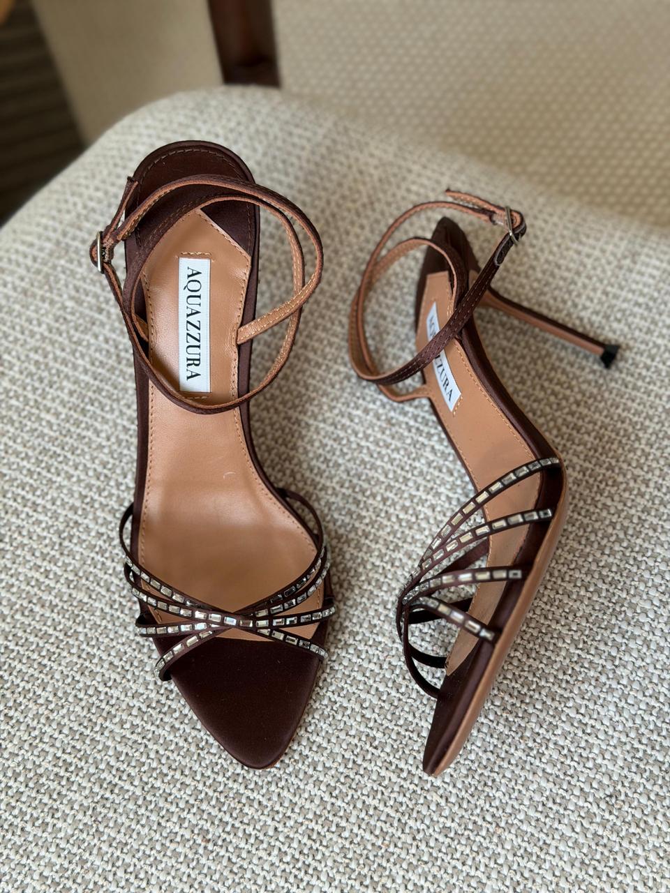 Aquazurra sandals heels