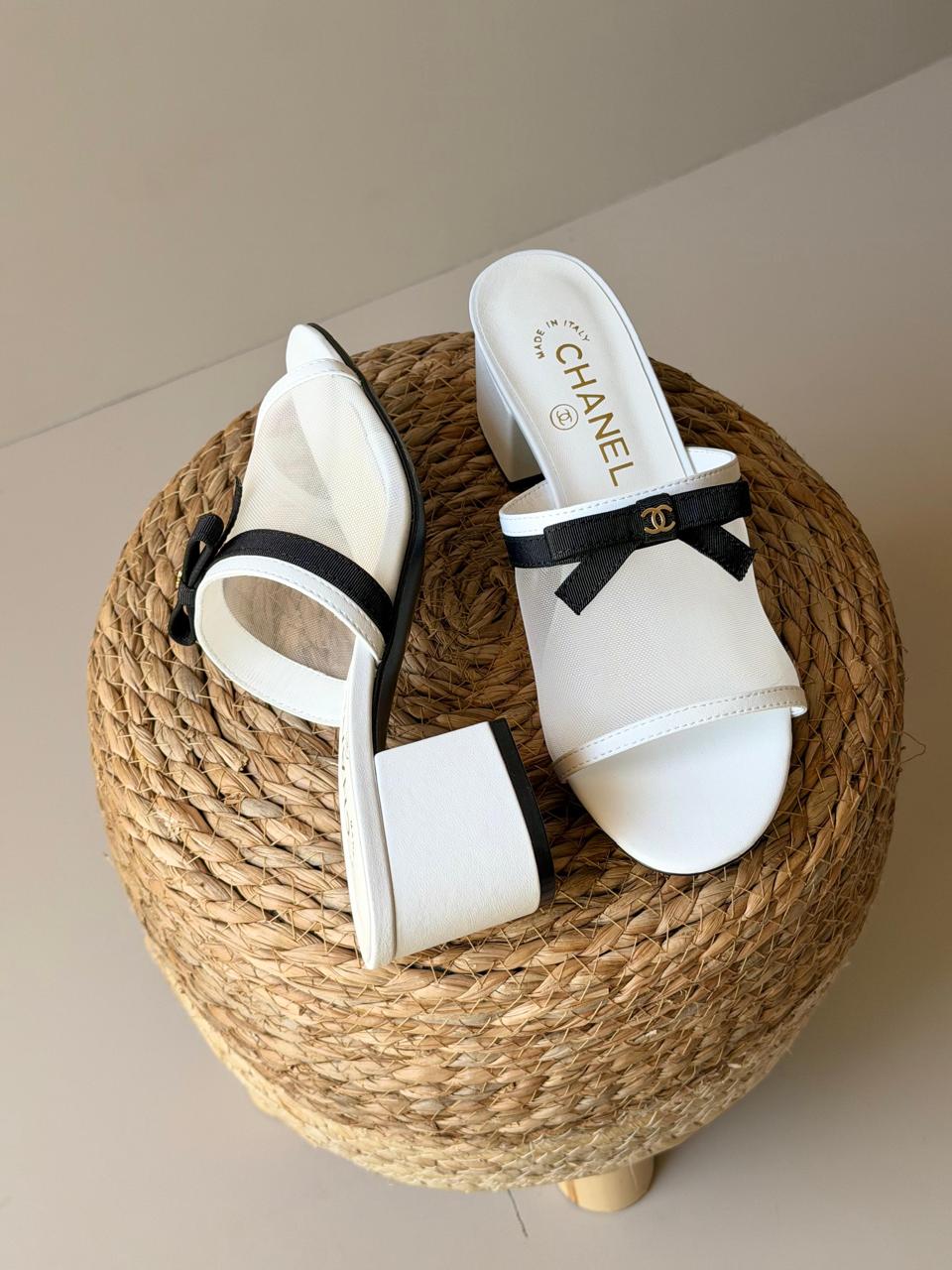 Chanel sandals heels