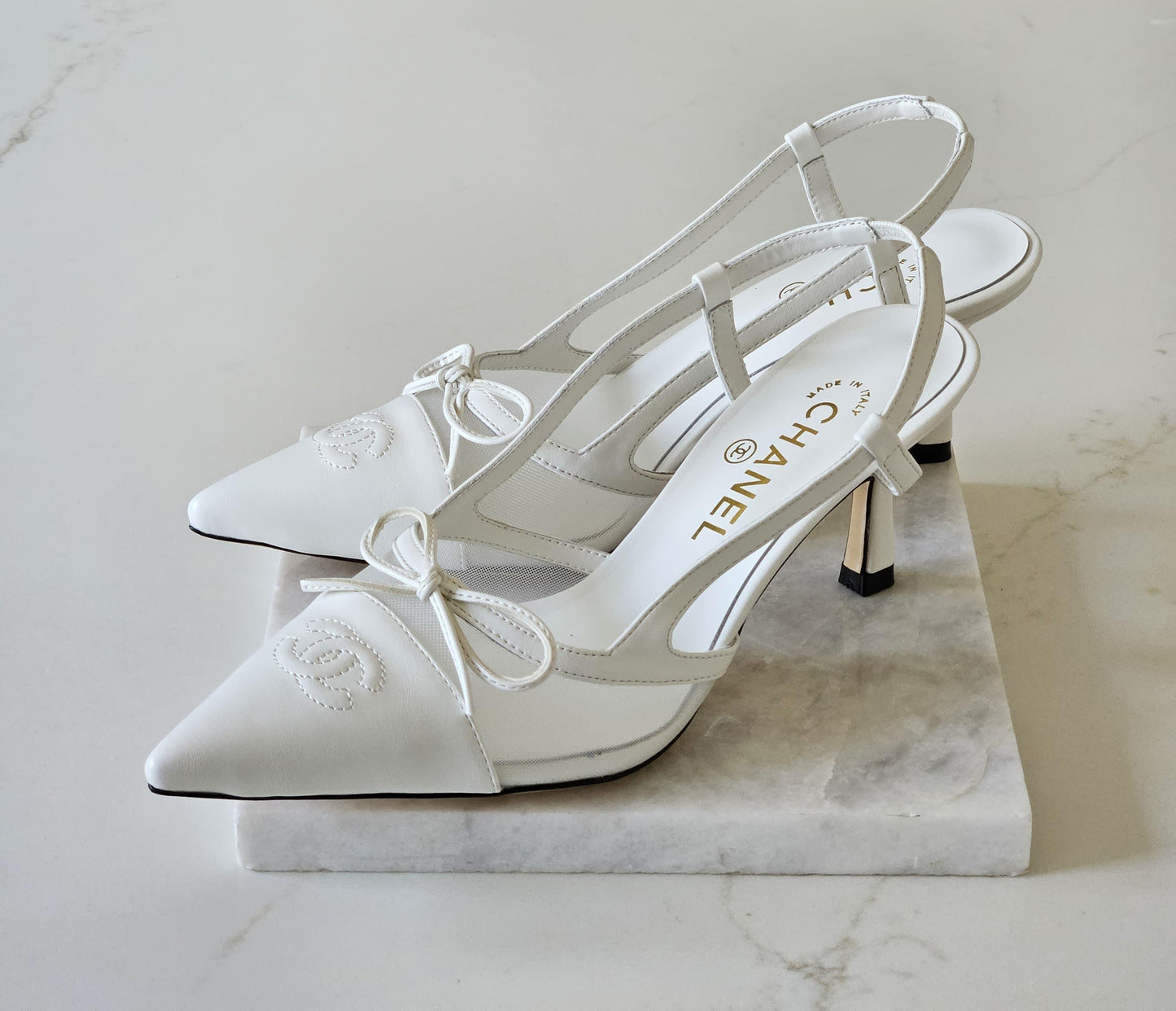 chanel heels