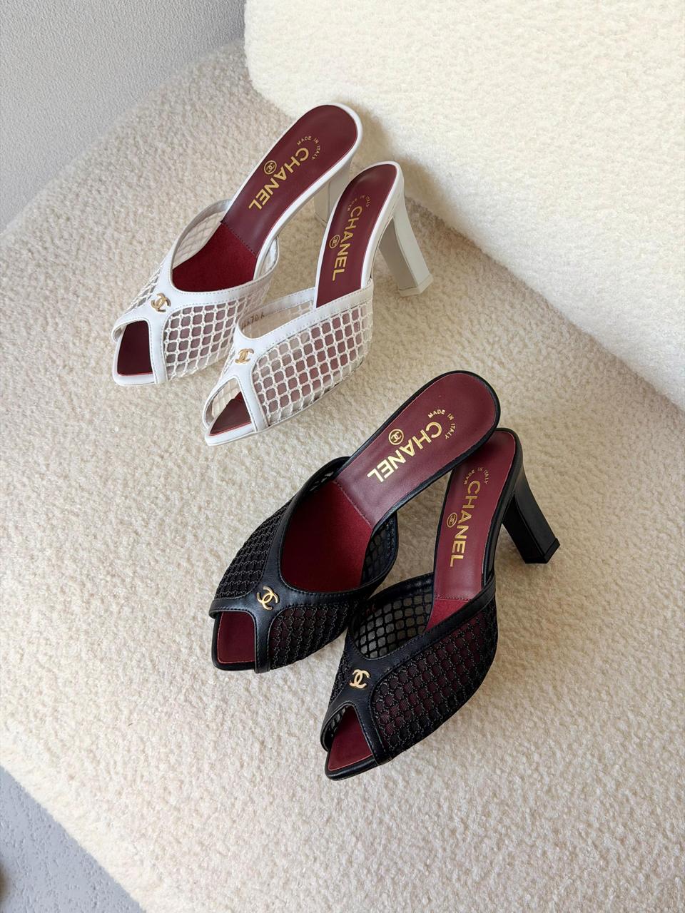 Chanel sandals heels