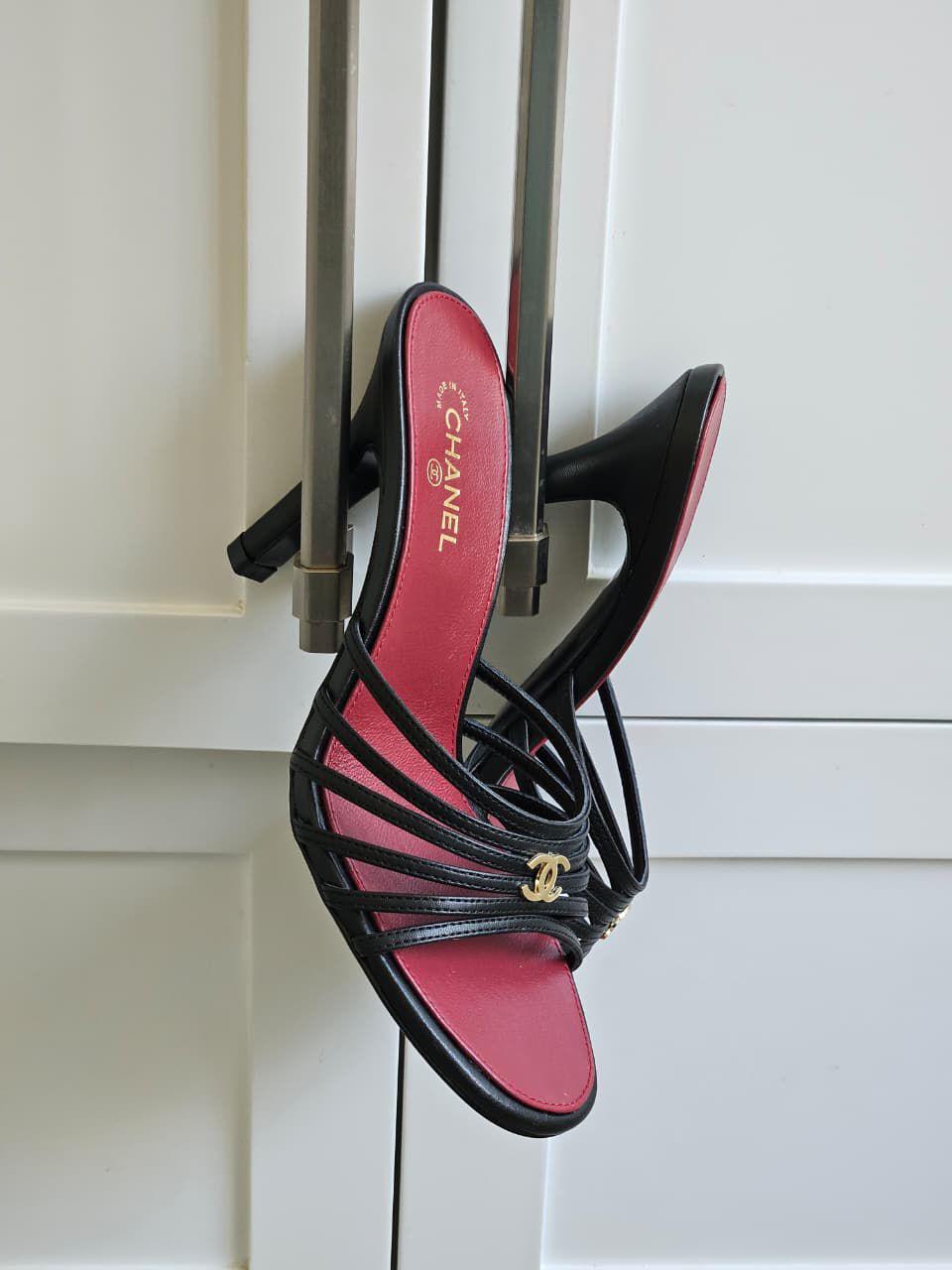 Chanel sandals heels