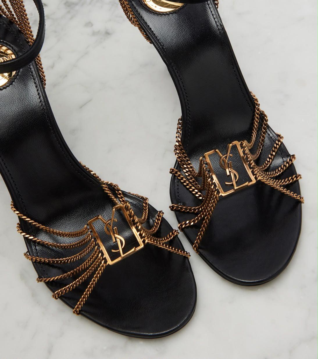 Ysl sandals heels