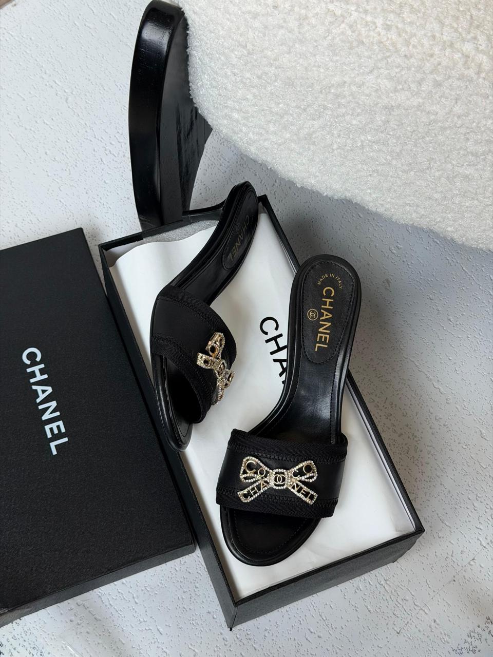 Chanel sandals heels
