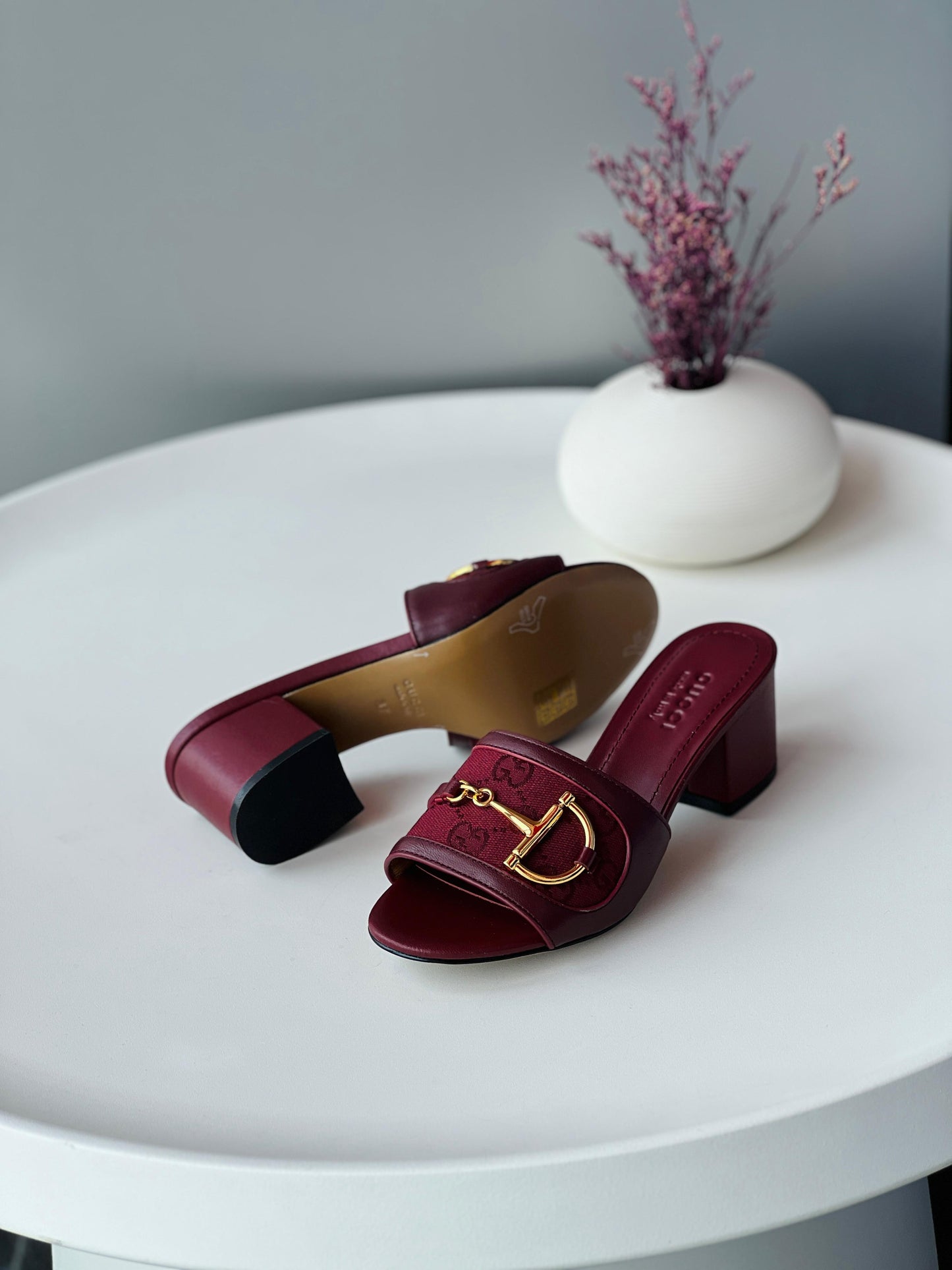 Gucci sandals heels