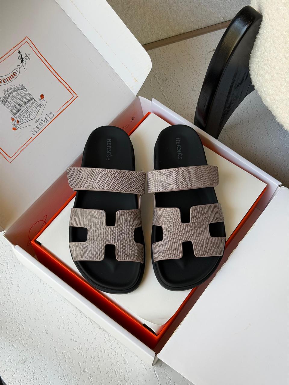 Hermes slippers